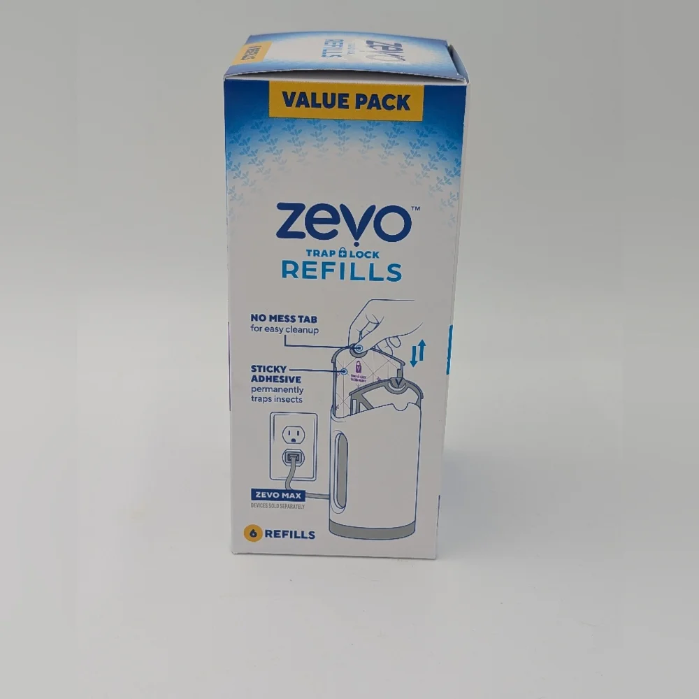 Zevo Flying Insect Trap Full Size Refill - 6 Refill Cartridges - Picture 3 of 3